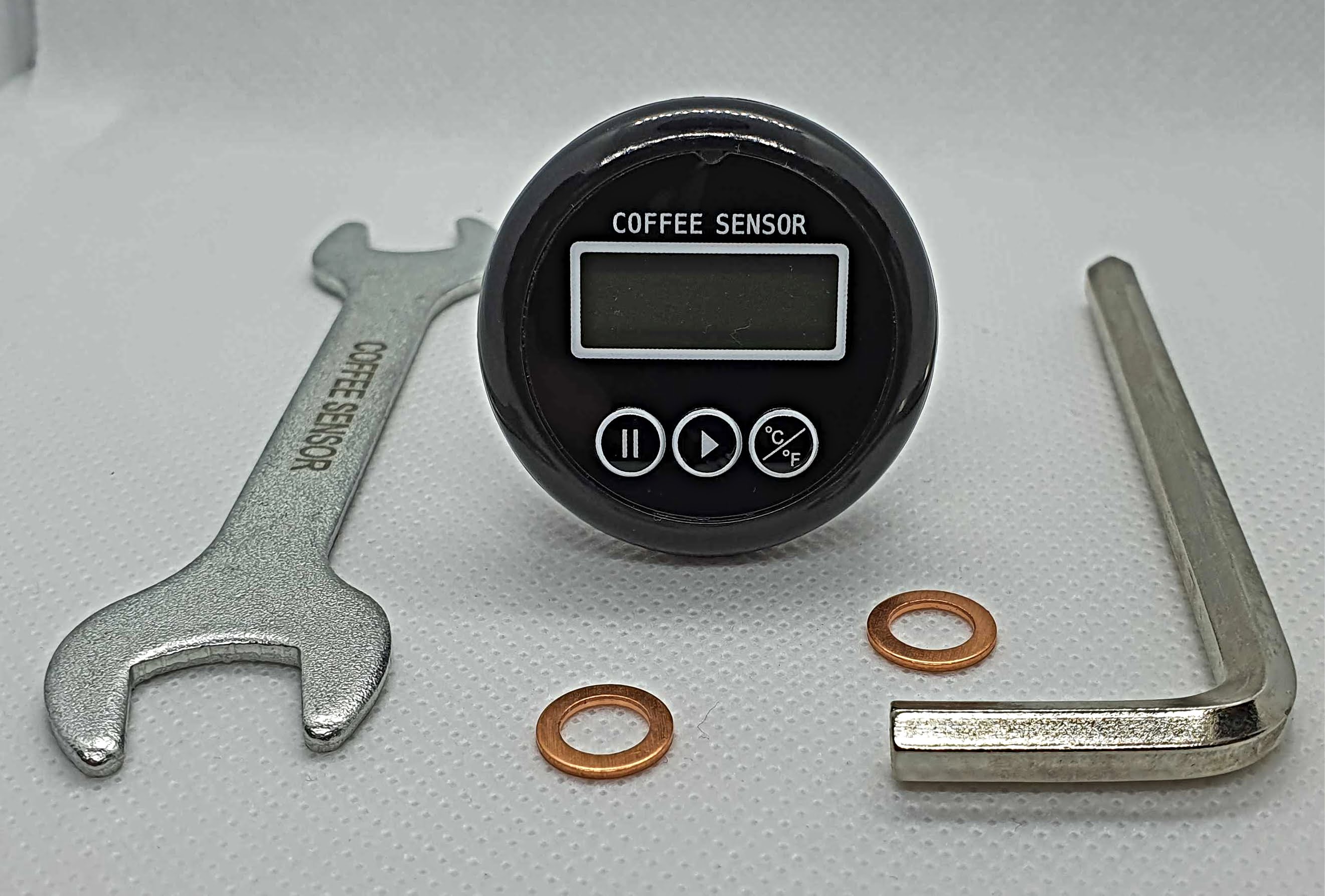 HEAD Group head LED thermometer metal case for Pavoni coffee machine temperature 