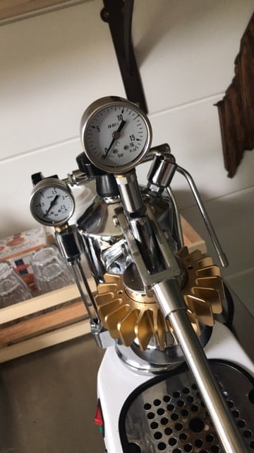 Coffee Sensor full piston pressure kit for the La Pavoni Europiccola Pre-Millennium and Millenium machines