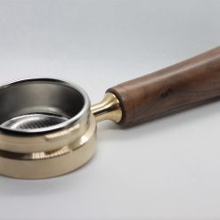 coffee sensor brass custom made naked with wood handle