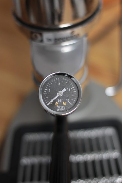 La Peppina Stainless Brew Pressure Gauge adapter