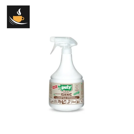 Puly Bar Igienic Spray Bottle for Oily Coffee Remains 1L