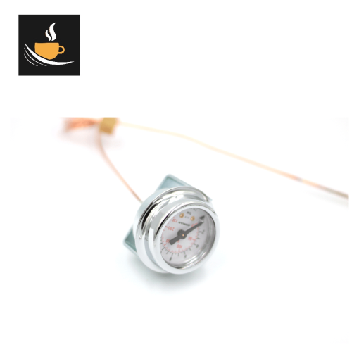 Vibiemme and Brasilia 16 bar pressure gauge with capillary tube