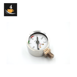 Elektra / La Pavoni CHROME boiler pressure gauge 0-3 BAR