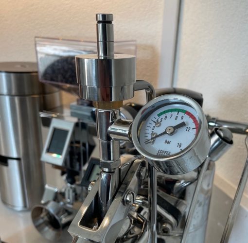 Coffee Sensor AirBuster® release valve and chamber for La Pavoni Lever group heads 3