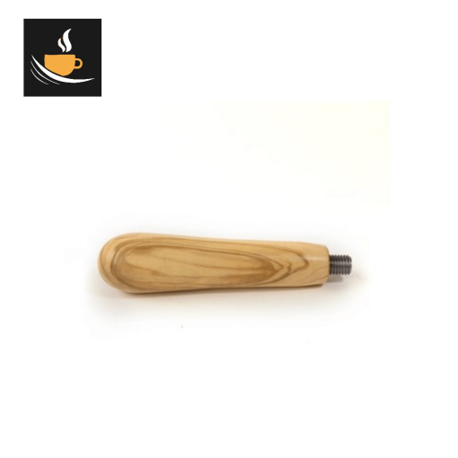 Olivewood portafilter handle with M12 connection
