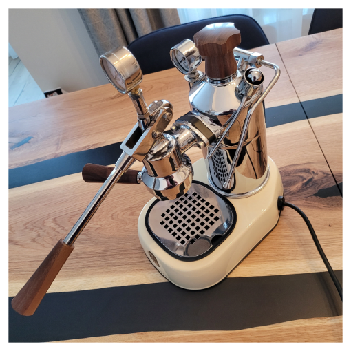 Restored / refurbished and fully upgraded La Pavoni Lever Professional Ottobre 1996
