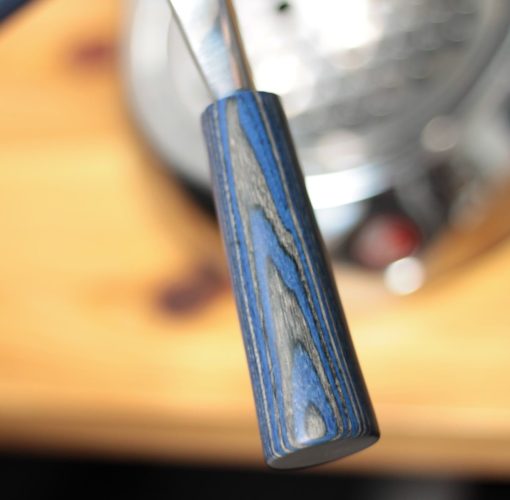 Handcrafted La Pavoni Lever handle from skateboard wood - BLUE