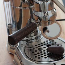 Handcrafted La Pavoni Lever handle from skateboard wood - DARK BROWN