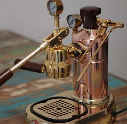 NEW La Pavoni Lever Professional Rame Gold fully upgraded 2021 code PRG01 1