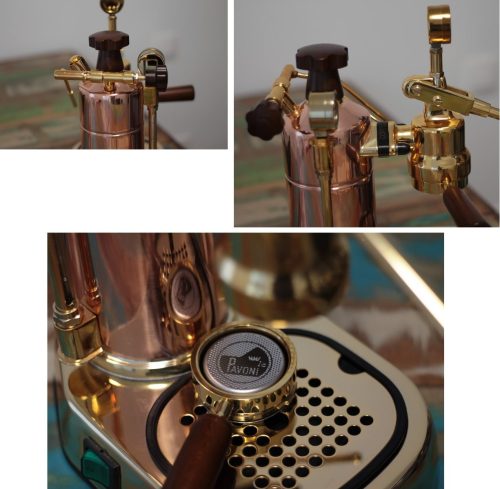 NEW La Pavoni Lever Professional Rame Gold fully upgraded 2021 code PRG01 2