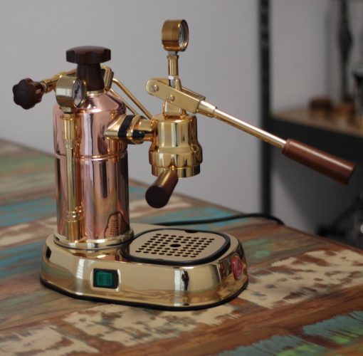 NEW La Pavoni Lever Professional Rame Gold fully upgraded 2021 code PRG01 3