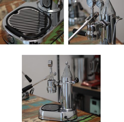 Very rare and vintage Ottobre 2000 Gaggia Factory 105 (La Pavoni Europiccola) or Tin Man 2