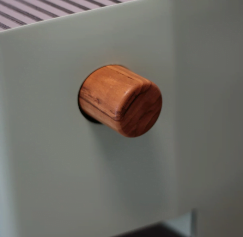 Gaggia Classic Custom Steam Knob from OLIVE wood without stainless arm